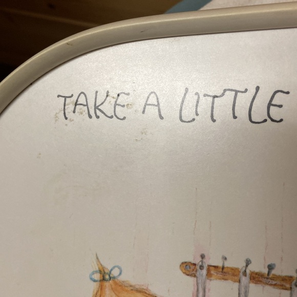 Vintage 1978 Hallmark Melamine Serving Tray - Picture 4 of 8